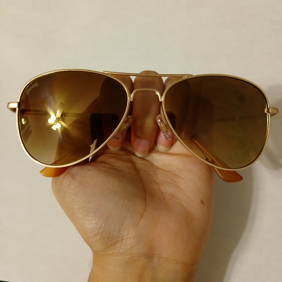 Pugs Unisex Gold Tone Mirrored Aviator Sunglasses Style#M10 - Picture 3 of 9
